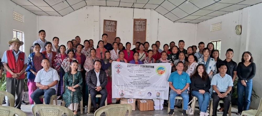 An Adult Literacy Campaign was launched at Yanthamo village under Chukitong Block on August 6.